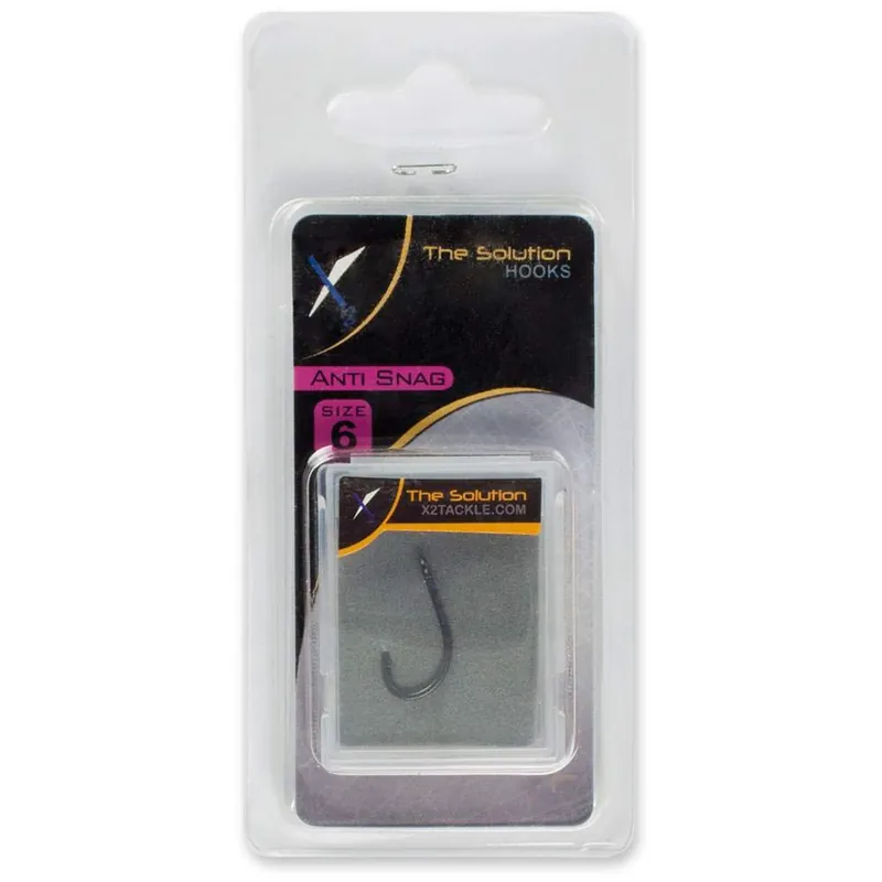 The Solution Anti Snag Hook Gr. 6 Karpfen und Boiliehaken Größe: 6