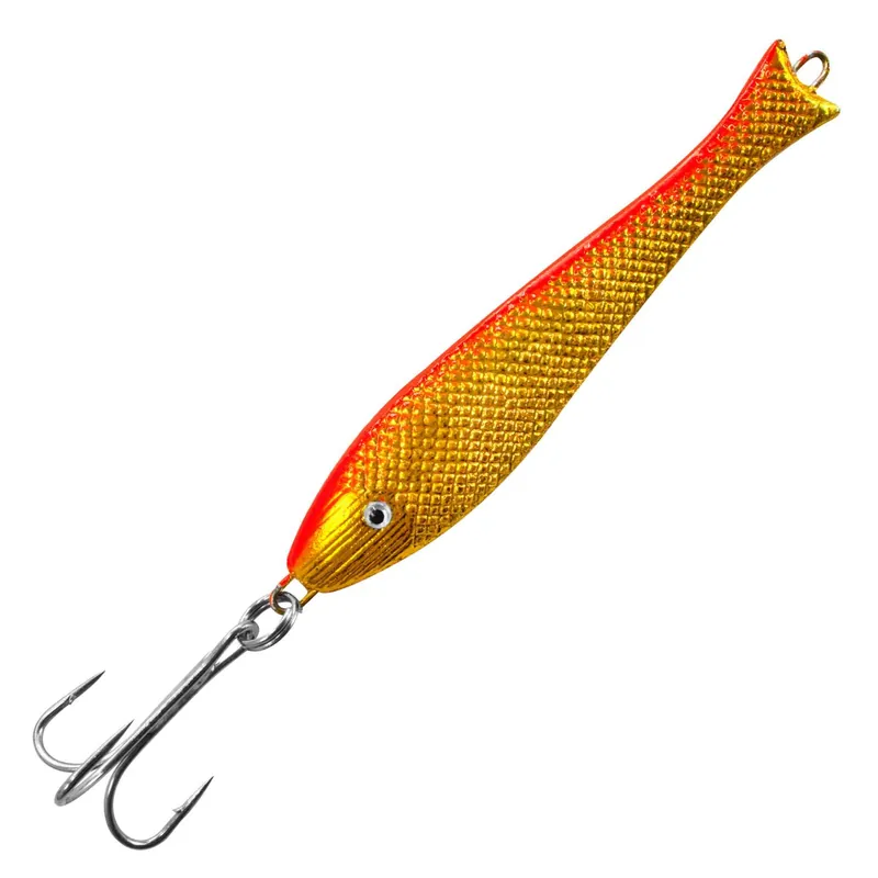 Team Deep Sea Ostsee Killer - Pilker Farbe: Orange/Gelb/Gold | Gewicht: 80g