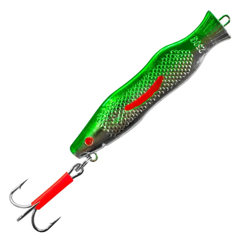 Team Deep Sea Dorsch Jigger - Pilker Farbe: Grün Chrom | Gewicht: 125g