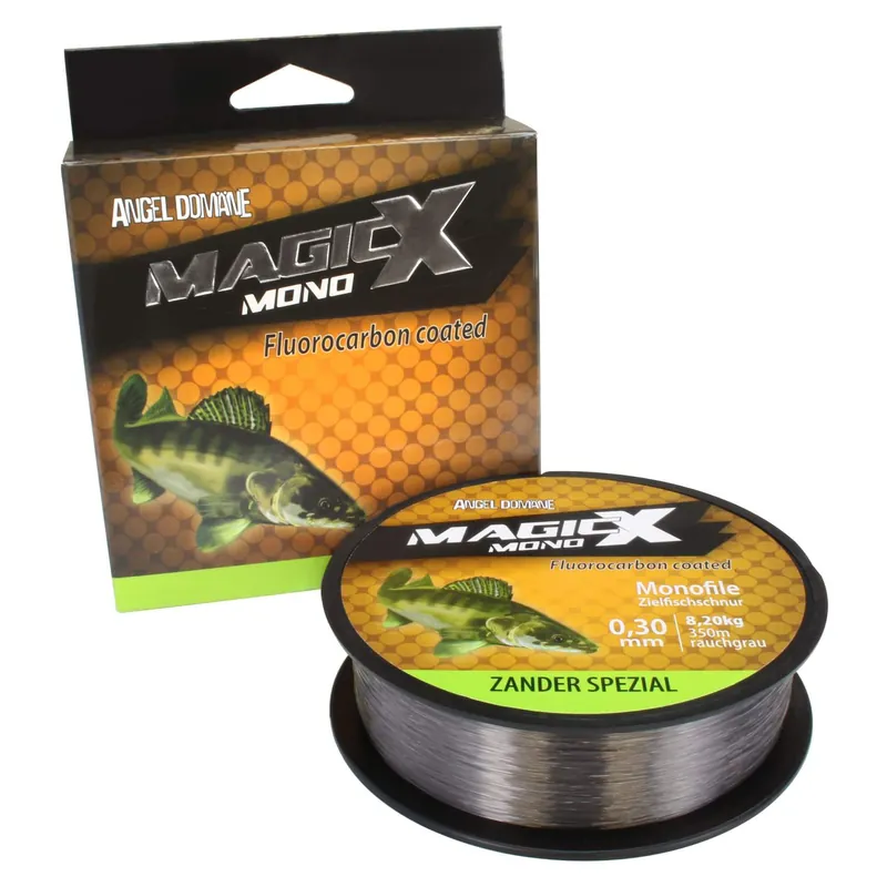 Fishdream Magic-X Zander Spezial Farbe: Rauchgrau | Länge: 350m | Durchmesser: 0,25mm