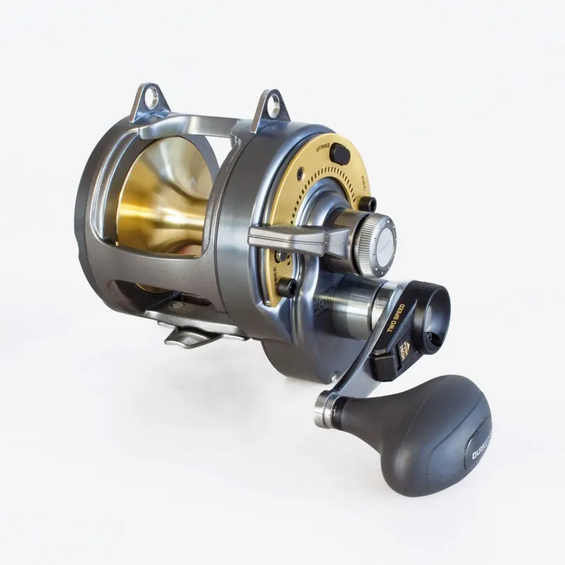 Shimano Tyrnos 2-Speed 20 LBS Multirolle mit Schiebebremse (2 Gang) Modell: 20 LBS