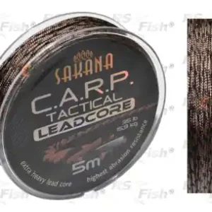 Geflochtene Schnur York Sakana Leadcore - Tarnbraun