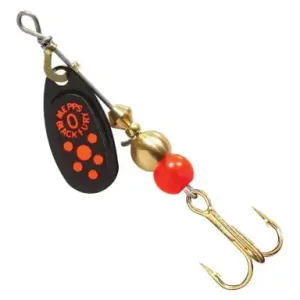 Spinner Mepps Black Fury - farbe schwarz / rote punkte