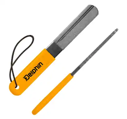 Wetzstein für haken Delphin
