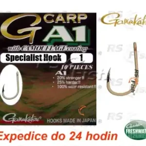 Haken Gamakatsu G-Carp A1 Specialist Hook Camo Brown