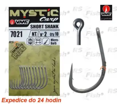 Haken VMC Mystic Carp Short Shank 7021