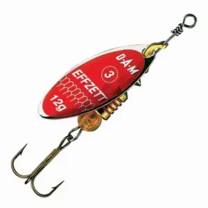 Spinner DAM Effzett Predator - Red Glitter 9