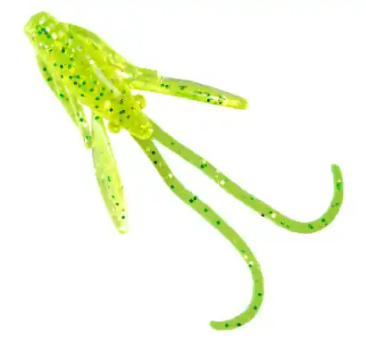 Nymphe Berkley PowerBait - farbe Chatreuse Silver Fleck
