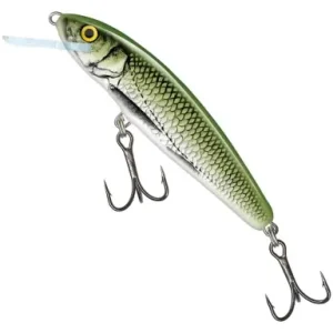 Wobbler Salmo Minnow - farbe Olive Bleak