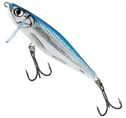 Wobbler Salmo Thrill - farbe Blue Fingerling