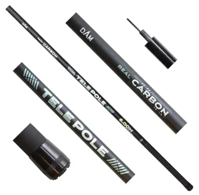 Angelrute DAM Real Carbon Tele Pole 600
