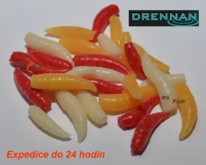 Würmer Drennan Buoyant Maggots Natural