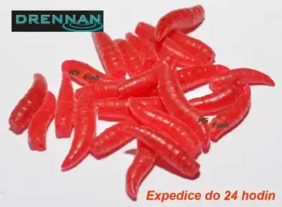 Würmer Drennan Buoyant Maggots Red