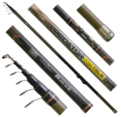 Angelrute Mivardi Predator Tele 600 cm