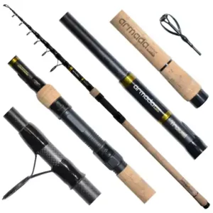 Angelrute Delphin Armada NX Travel BlackWay Cork 330 cm - 3 lbs