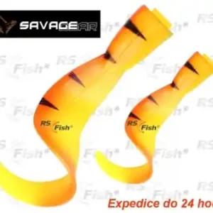 Ersatzschwanz Savage Gear 3D Hard Eel - farbe Golden Ambulance
