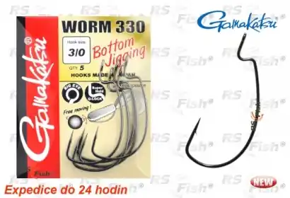 Haken Gamakatsu Worm 330 Bottom Jigging