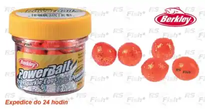 Lachsrogen Berkley PowerBait Sparkle Power Eggs - Fluo Orange