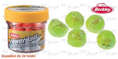 Lachsrogen Berkley PowerBait Sparkle Power Eggs - Chatreuse