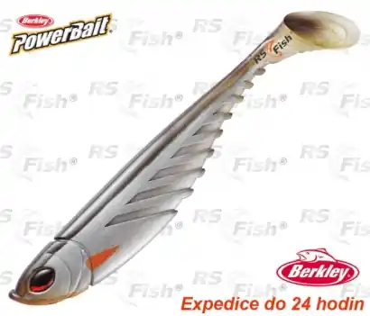 Gummifische Berkley PowerBait Giant Ripple - farbe Silver Side