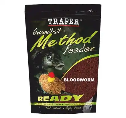 Benetzten Grundfutter Traper - Blutwürm - 750 g