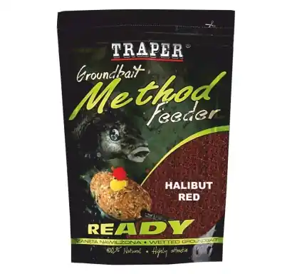 Benetzten Grundfutter Traper - Halibut Red - 750 g