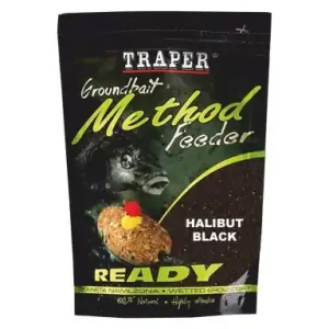 Benetzten Grundfutter Traper - Halibut Black - 750 g
