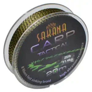 Geflochtene Schnur York Sakana C.A.R.P. Tactical - farbe grün