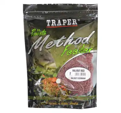 Pellet Traper Method Feeder - Heilbutt Red