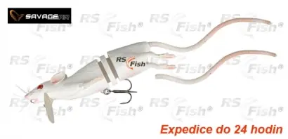 Ratte Savage Gear 3D Rad - farbe White