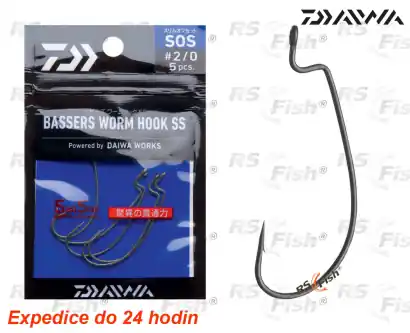 Haken Daiwa Bassers Wormhook SOS