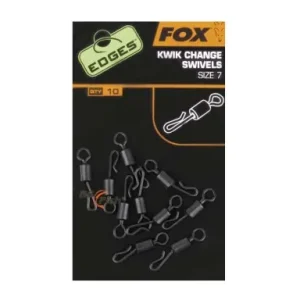 FOX Edges kwik change swivels - größe 7 - CAC485