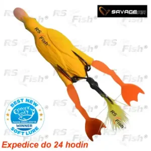 Savage Gear 3D Hollow Duckling Weedless S - farbe Yellow