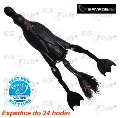 Savage Gear 3D Hollow Duckling Weedless S - farbe Black