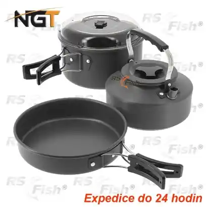Geschirrsatz NGT Kettle, Pot & Pan