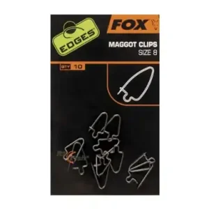 FOX Maggot Clips - Größe 8 - CAC525