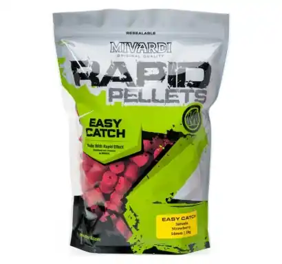 Pellets Mivardi Rapid Easy Catch - Erdbeere