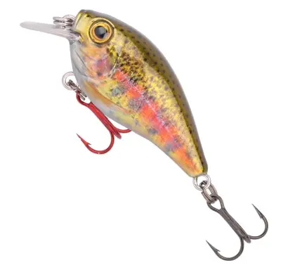 Wobbler SPRO Ikiru Naturals Crank - farbe Baby Brown Trout