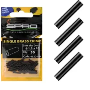 Metallhülse für Stahl-Führer SPRO Single Brass Crimp