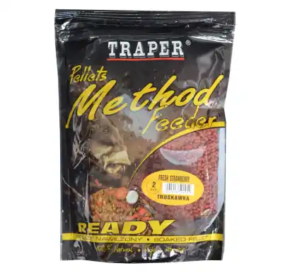 Benetzten Pellet Traper Method Feeder Ready - Erdbeere