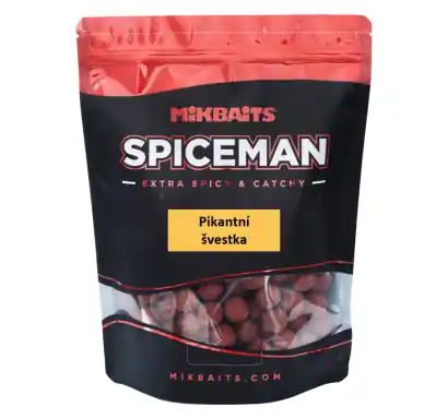 Boilies Mikbaits Spiceman - Würzige Pflaume
