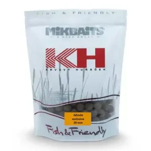 Boilies Mikbaits Blutiger Kapelan - Erdbeere Exklusiv - 1 kg