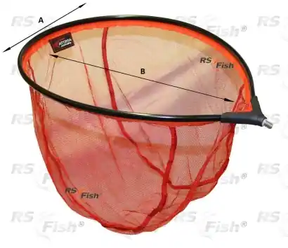 Kescher Kopf Delphin Atoma FD 60 x 50 cm - feines netz