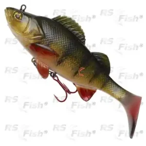 Ripper DAM Effzett Natural Perch Paddle Tail - farbe Perch