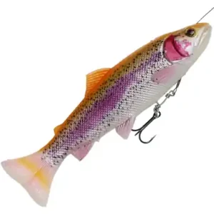 Ripper Savage Gear 4D Line Thru Pulse Tail Trout - farbe Albino Trout