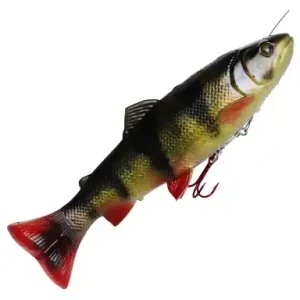 Ripper Savage Gear 4D Line Thru Pulse Tail Trout - farbe Perch