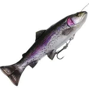 Ripper Savage Gear 4D Line Thru Pulse Tail Trout - farbe Rainbow Trout