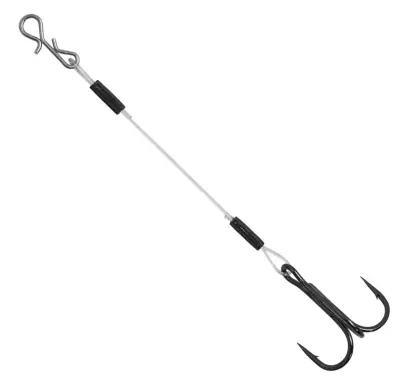 Wire leader fluorocarbon Delphin BOMB! Twisto RIGS