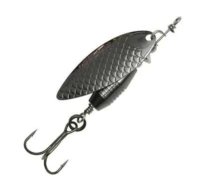 Spinner DAM Effzett Fast Water Spinner - Gunsmoke