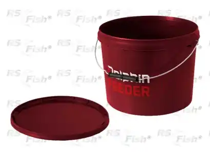 Bucket Delphin Feeder - rund mit einem deckel 10 liter